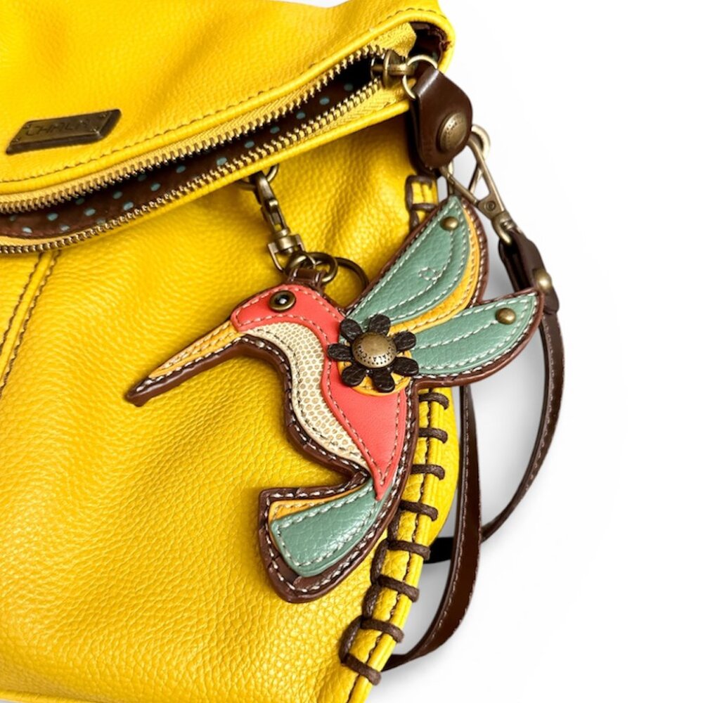 🌼🐦 Chala Charming Hummingbird Crossbody Bag – Vegan Leather 🐦🌼 - Picture 2 of 6
